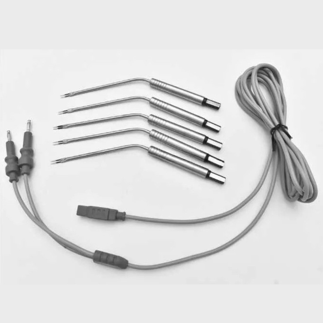 CE Marked ENT Bipolar Electrode with Cable – Electrosurgical Use