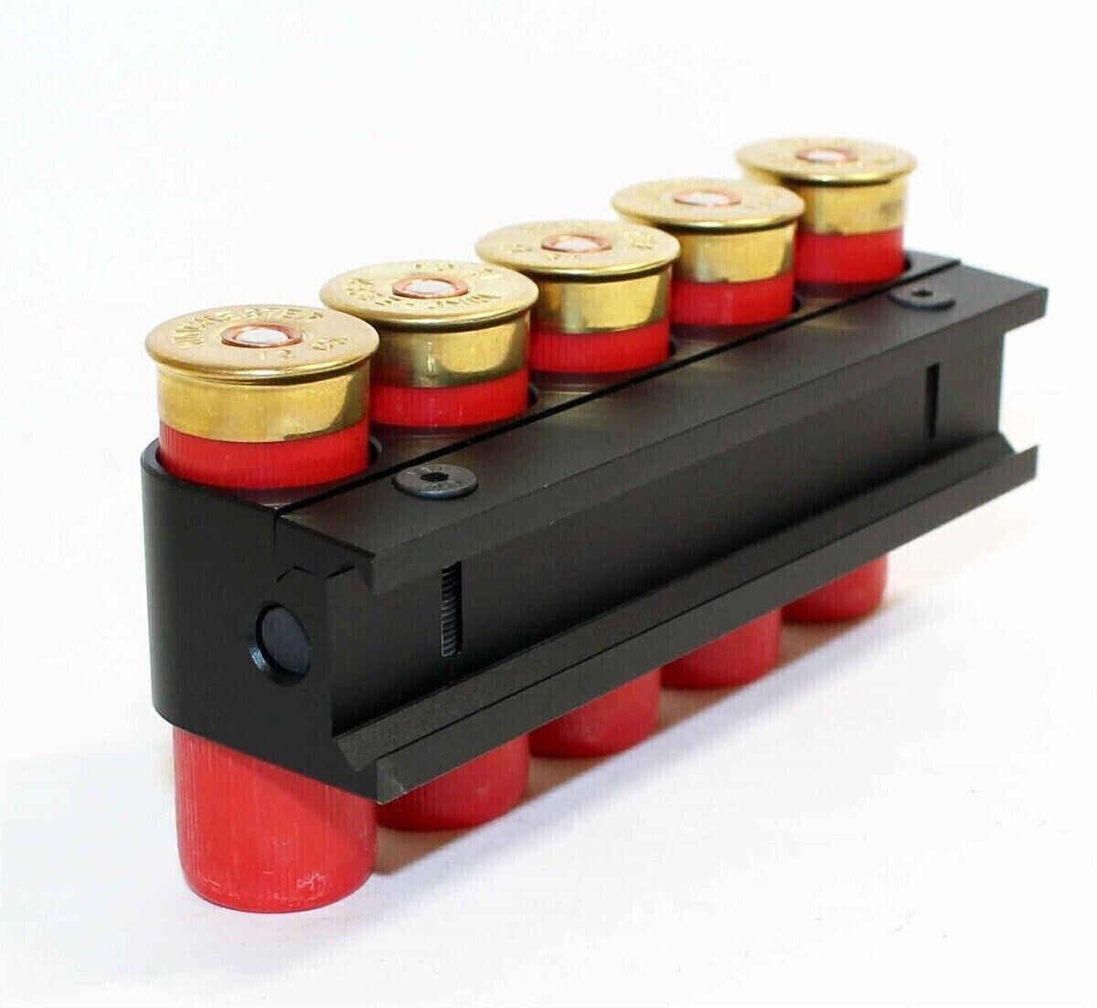 reflex sight shell holder and saddle mount combo for Benelli Nova 12 Gauge Pump.