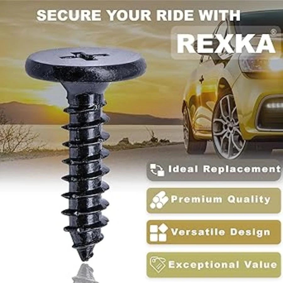 10pcs Bumper Cover Fender Liner Splash Shield Screw Retainer 90103-TA0-000 10pcs