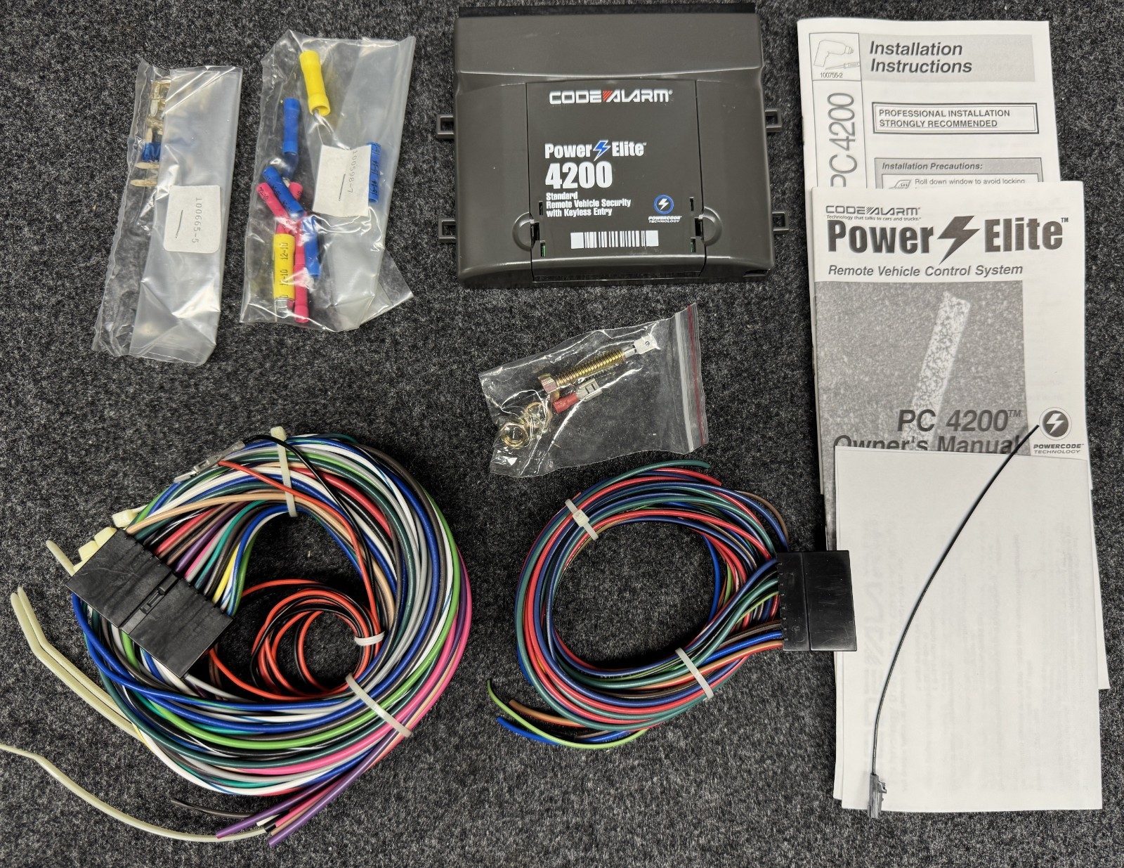 CODE ALARM POWER ELITE MODULE PC4200/CONTROL MODULE PC30/PCGEN/NEW-OLD INVENTORY
