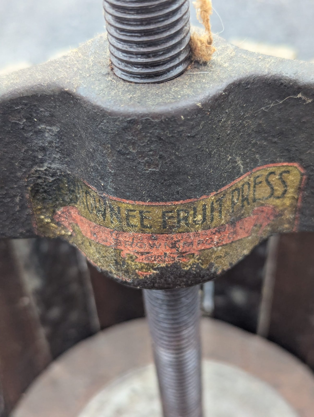 BROWNEE Hydro-Jack Wooden Wine Press Fruit Grape Juicer Cider Press