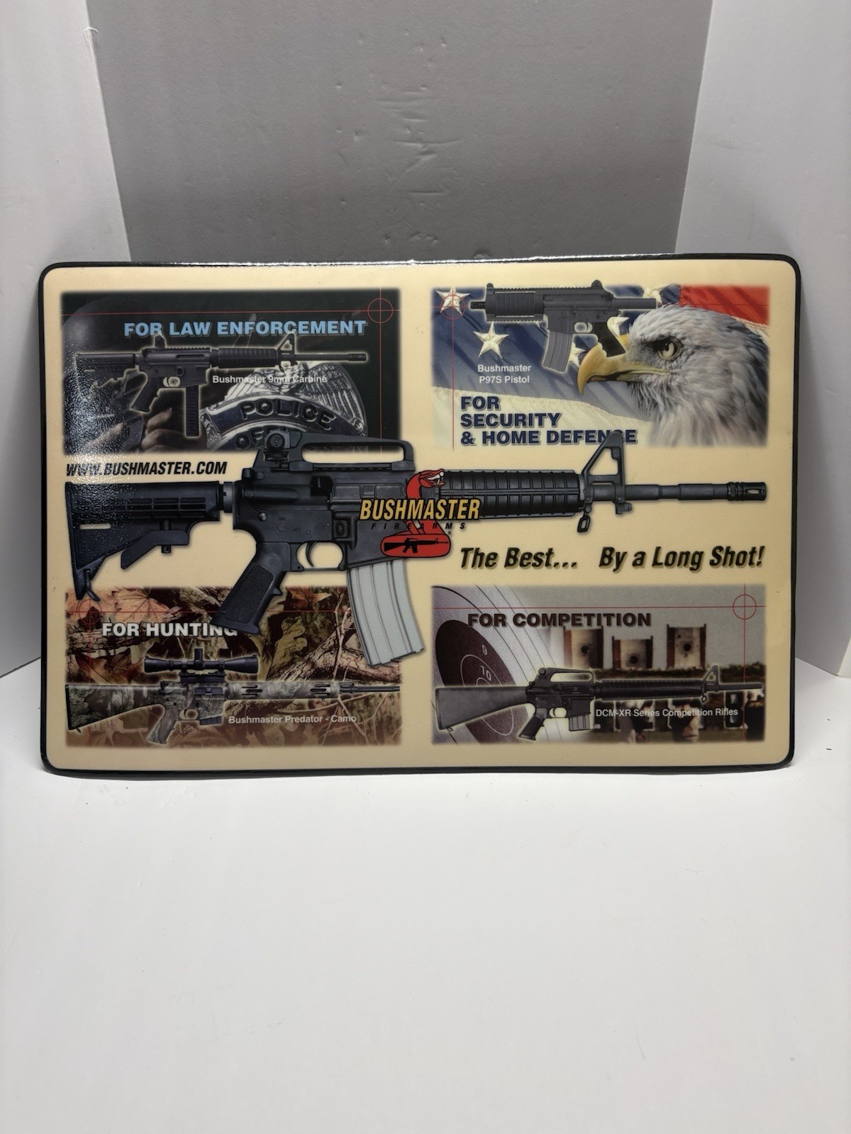 Rare Bushmaster Cleaning Mat. 18 1/2” X12 1/2”.