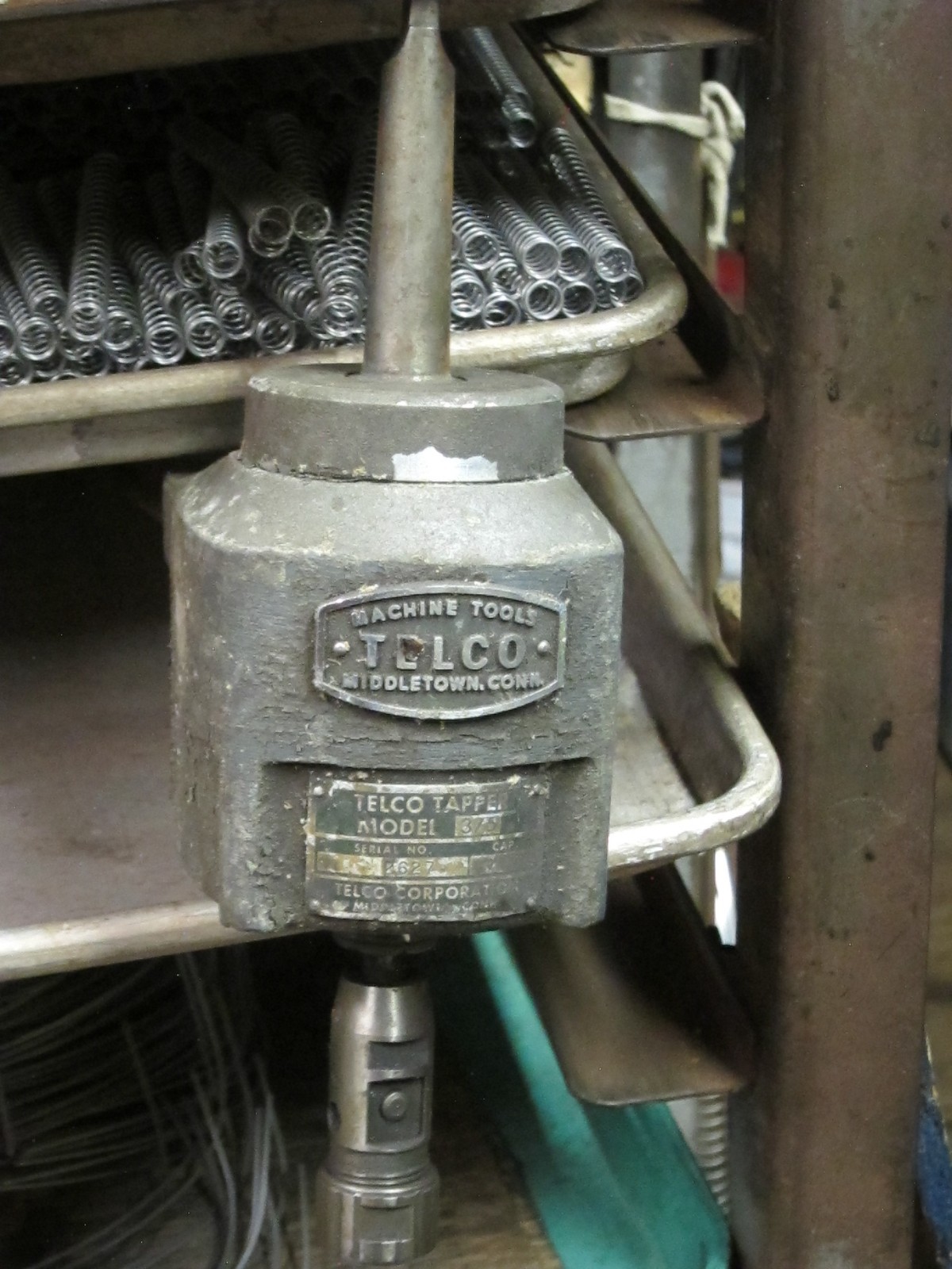 Telco Tapper Model 375, Used,  Automatic, Auto-Reversing Tapping Head