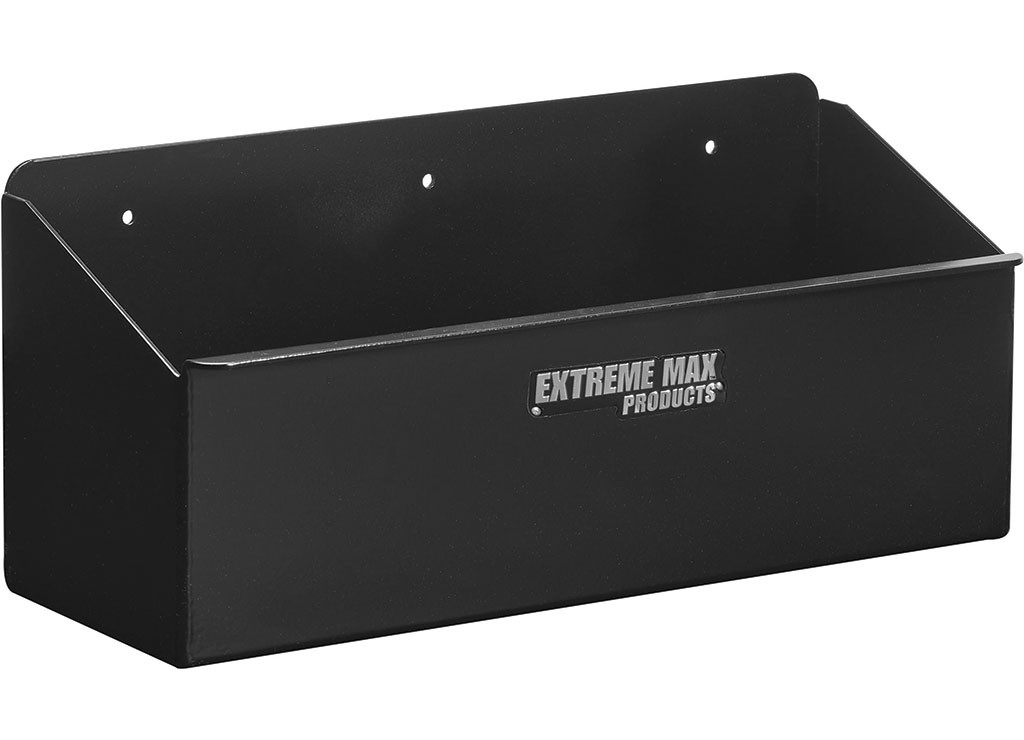 Extreme Max 5001.6125 Aluminum 4-Quart Spray Bottle Shelf Storage - Black