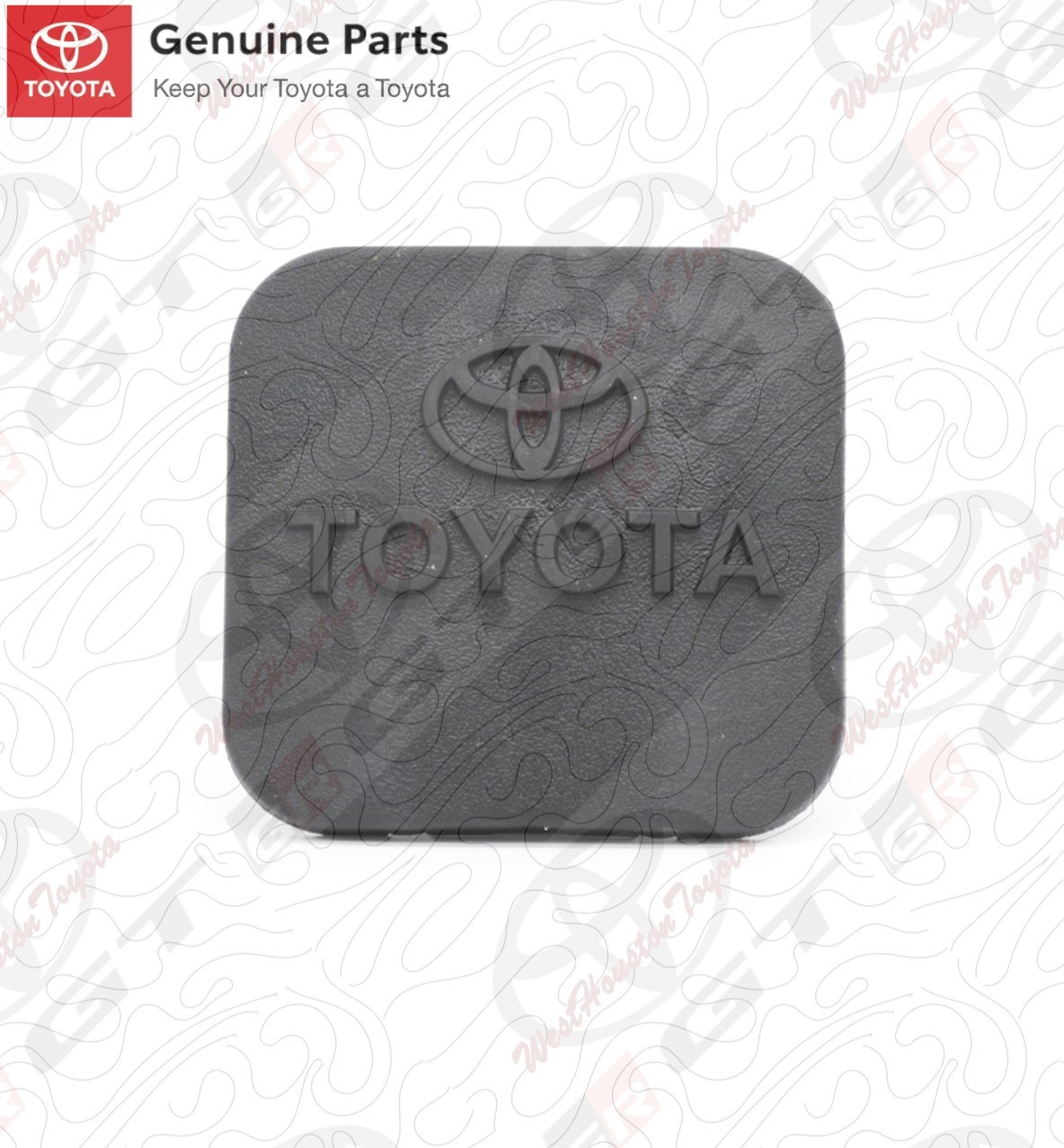 PT228-35960-HP TOYOTA LEXUS TRAILER TOW HITCH COVER  2IN GENUINE OEM 2002-2026