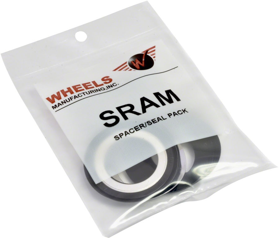 Wheels Mfg 22/24mm GXP Bottom Bracket Chainline Spacer Kit with Dust Seals