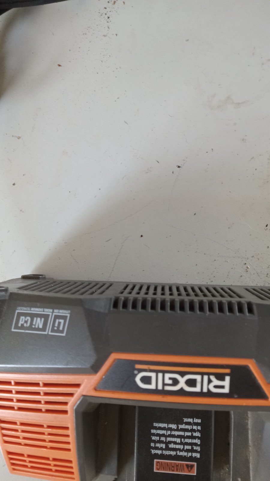 used ridgid 18 volt cordless charger