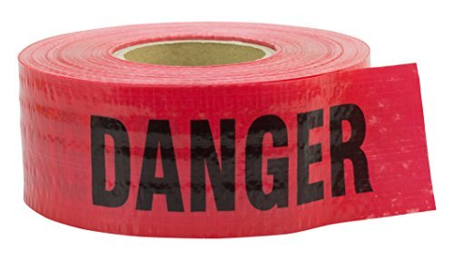CH Hanson 16031 Barricade Tape-Danger 500'x3"x 5 Mil Reinforced
