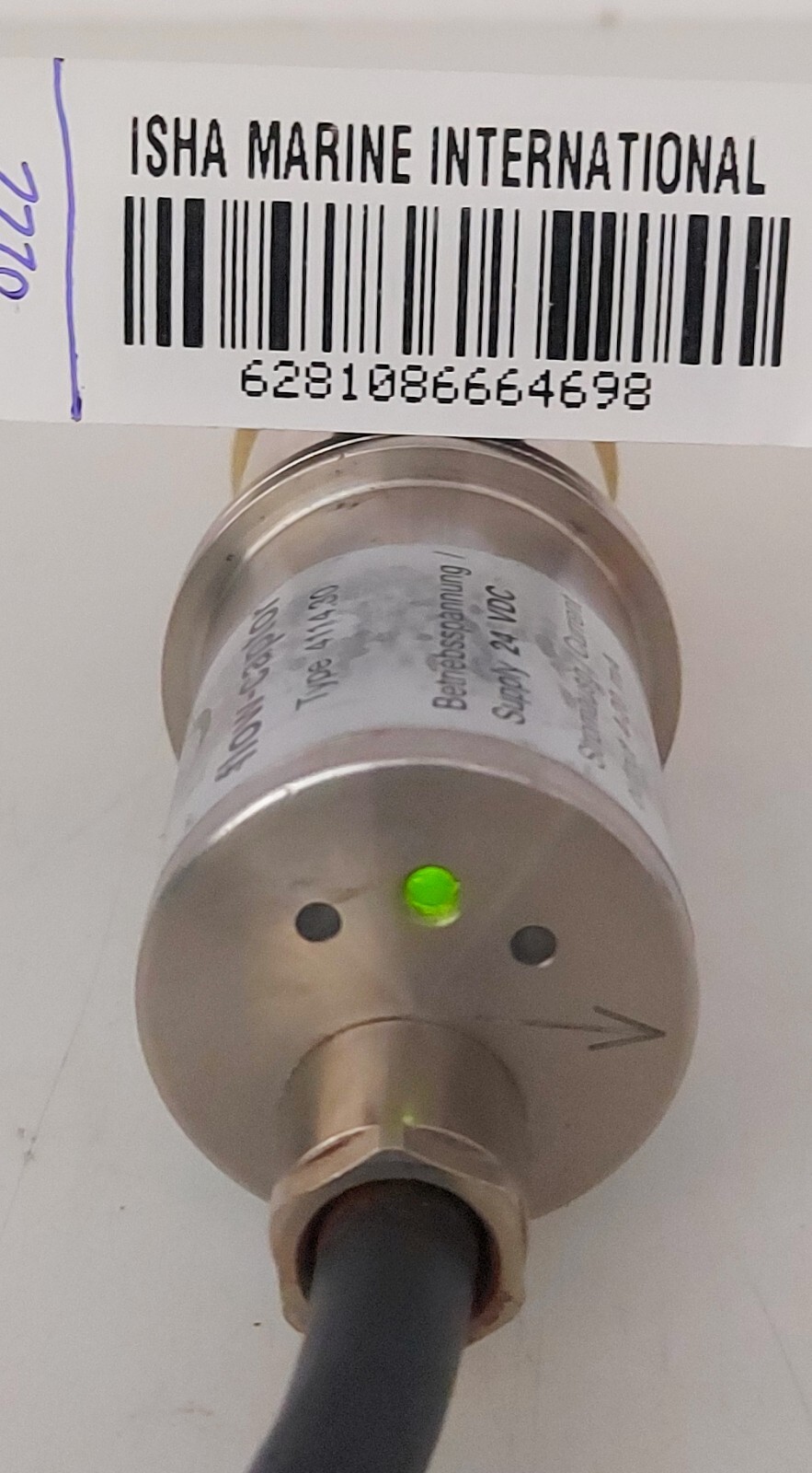 Weber Sensors 4114.30 Flow-Captor Industrial Sensor 0222