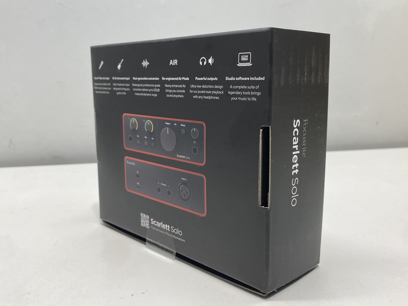 Focusrite Audio Interface Scarlett (4th Generation) Solo USB