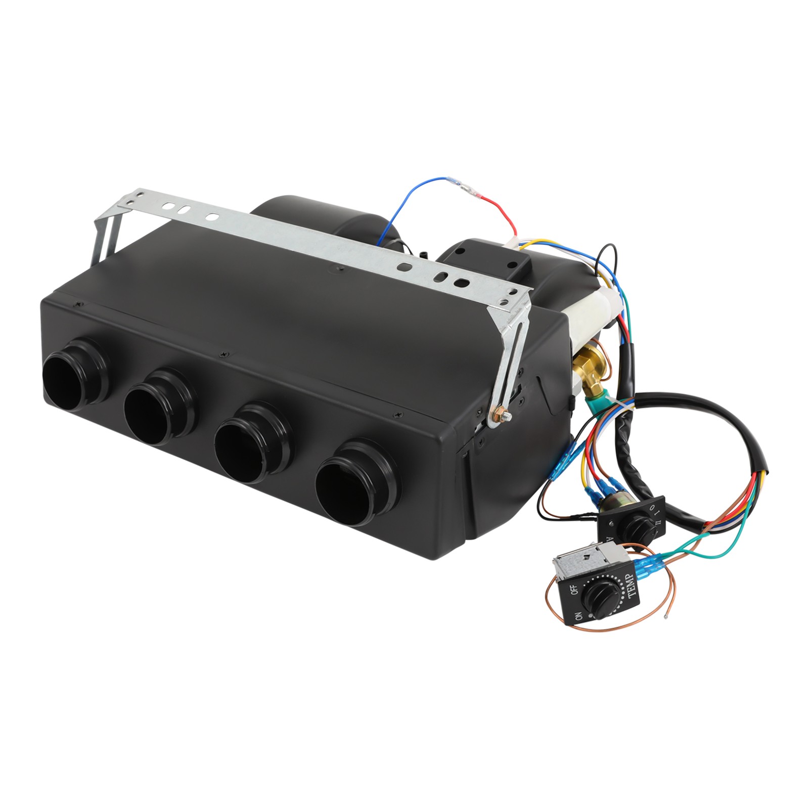 Universal 12V Car Underdash A/C Air Conditioning Evaporator Cooling Unit 3 Speed