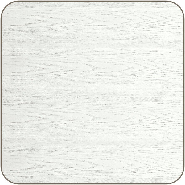 30'' Square Restaurant Table Top with White Birch Laminate Top Finish