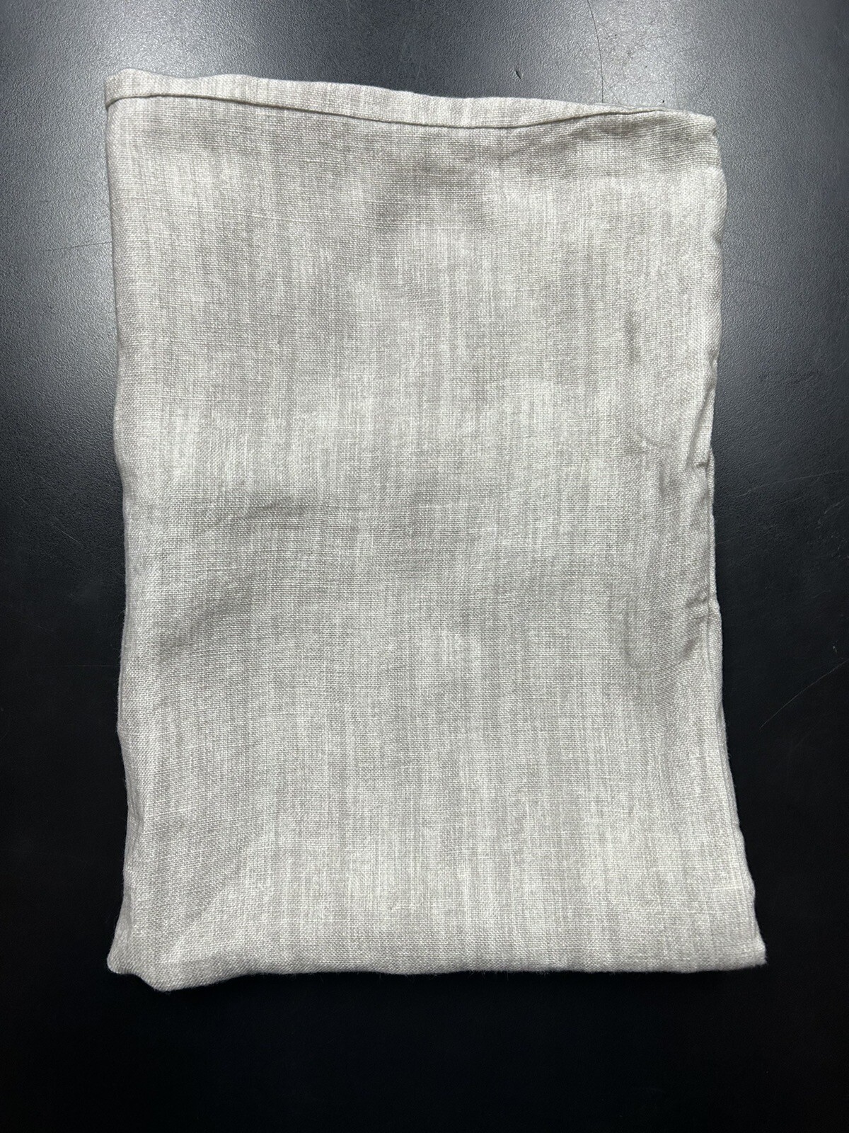 Single Restoration Hardware Goa Solid Clay McLaurin Standard Sham Mist Grey