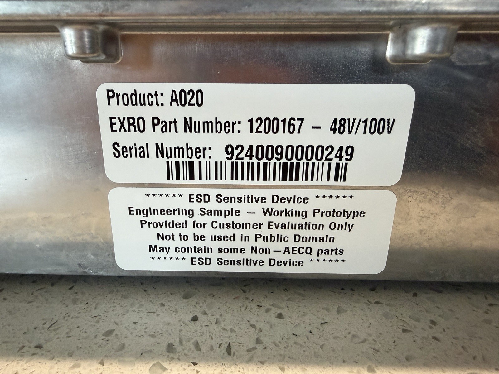 A020 Coil Driver 100V Motor Controller Prototype
