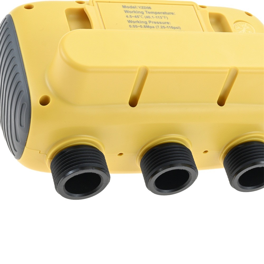 Smart Irrigation Computer 3 Zone Sprinkler Timer With Brass Inlet Hose Timer