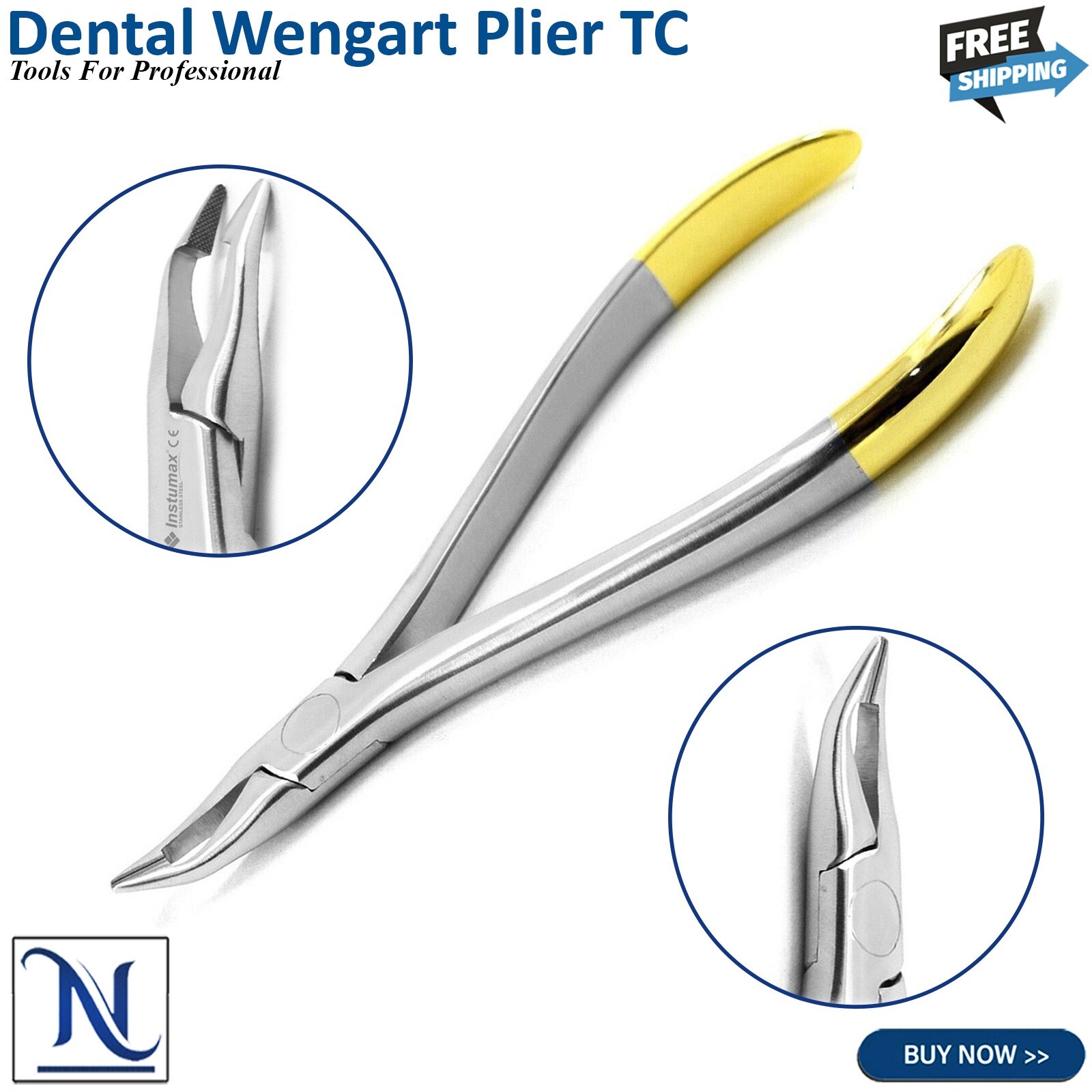 Pinza TC Weingart Ortho Dental – Pa’ Ajustar Alambre y Brackets con Fuerza Pro