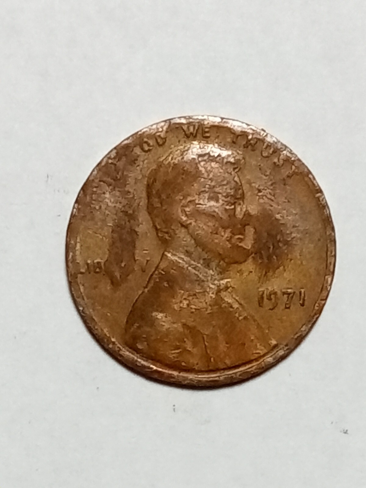 1971 Lincoln 1 ct grease strike