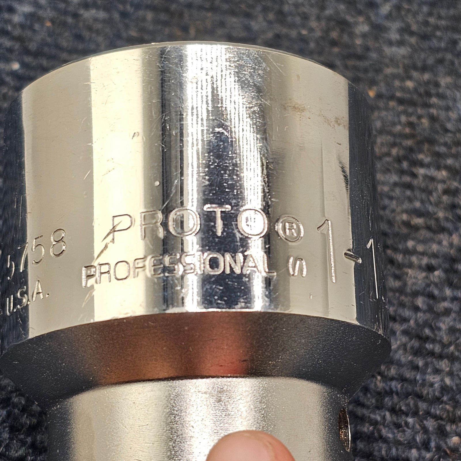 Proto Professional 5758: 1-13/16 12 Point Drive Socket