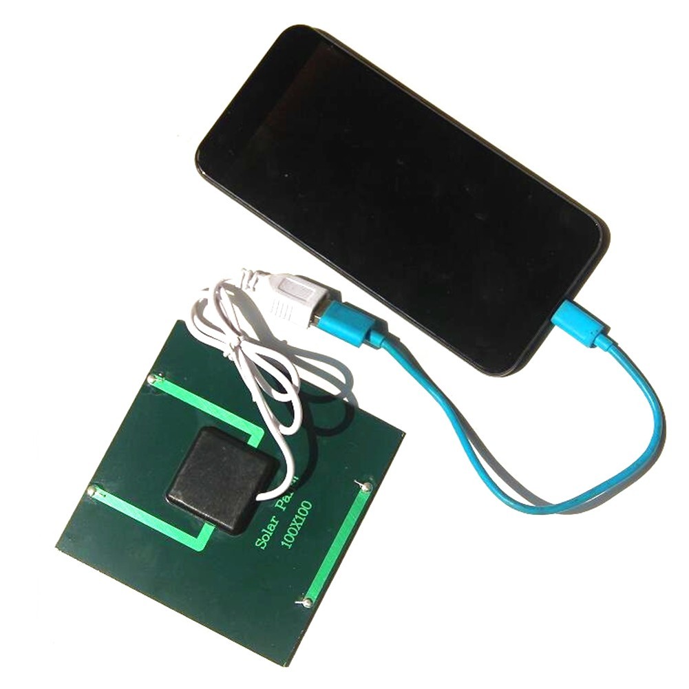 Portable Solar Panel 5W 5V Excellent Low Light Performance Compact Design