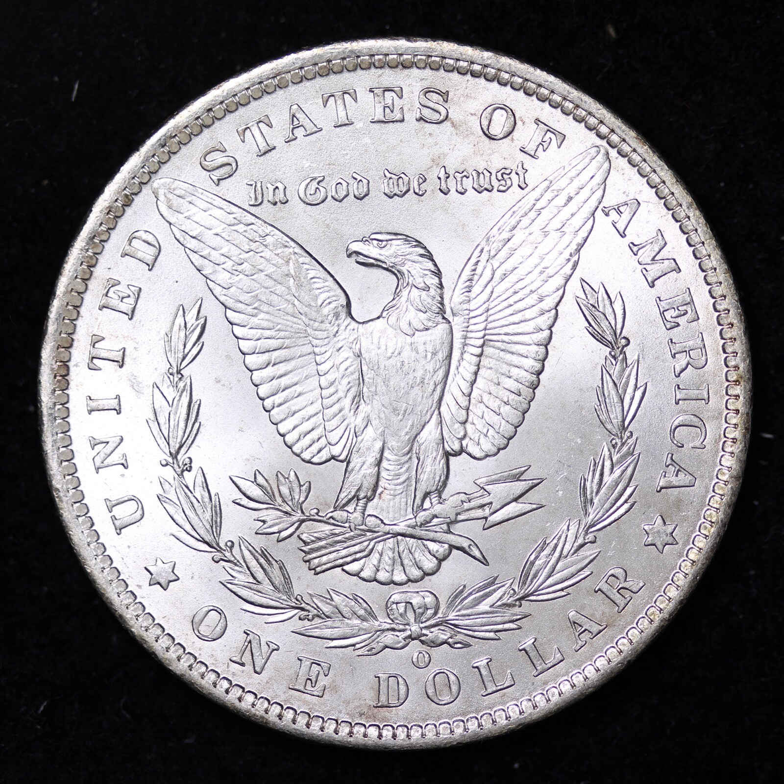 1885-O Silver Morgan Dollar GEM BU B024