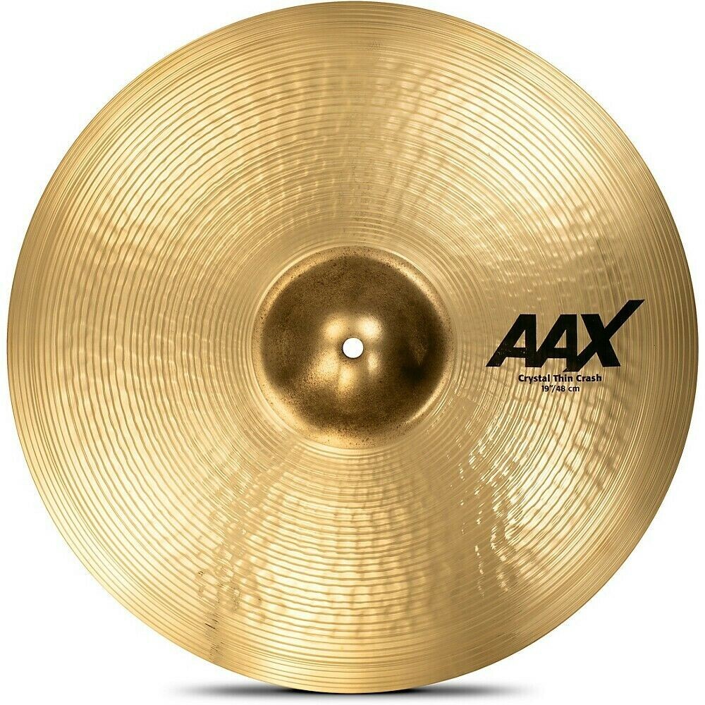 Sabian AAX 19" Crystal Thin Crash Cymbal/Model # 21906XCC/Brand New