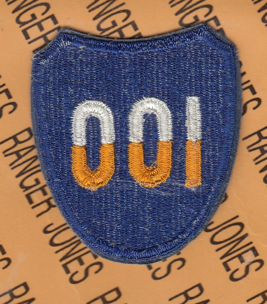 100th Infantry Division post WWII Dress uniform 2.75" patch c/e