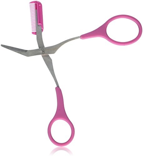 Bath Accessories Brow Grooming Scissor, Pink