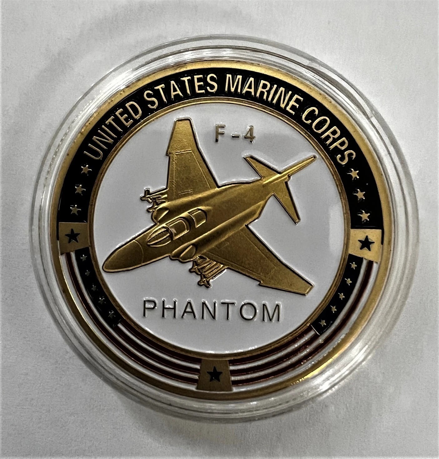 F-4 Phantom II Marine Challenge Coin (F-14 AV-8 A-4 F-16 MV-22 F-18 F-35 Topgun)