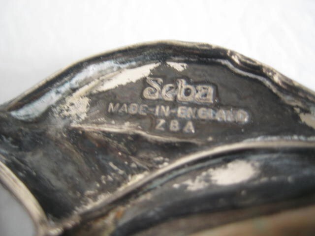 Seba Silverplate Apple Bon Bon Dish England