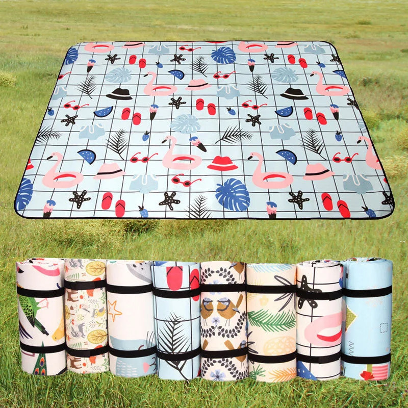 Folding Camping Mat Wterproof Thickened Picnic Mat Beach Pad Children's