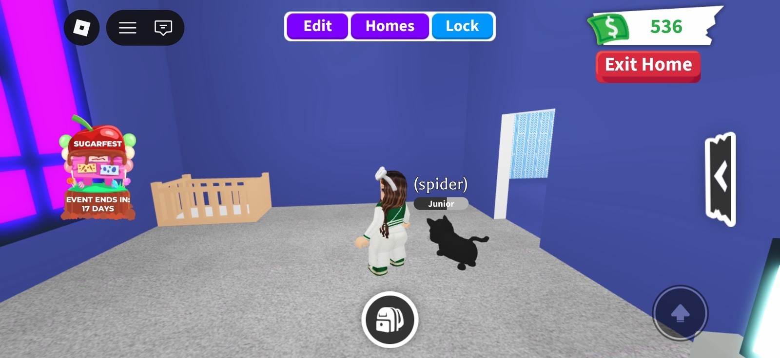 Adopt Me Black Panther- Rare Jungle Pet (ONLY 1 AVAILABLE)