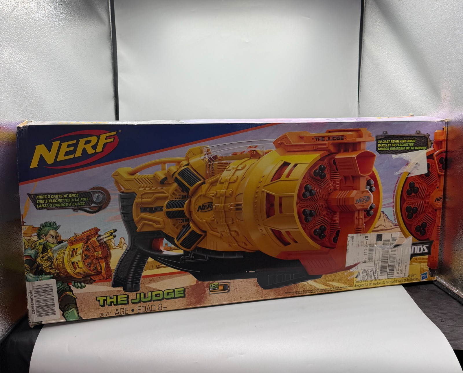 Nerf The Judge Doomlands 2169 Dart Gun Blaster Brand New Sealed