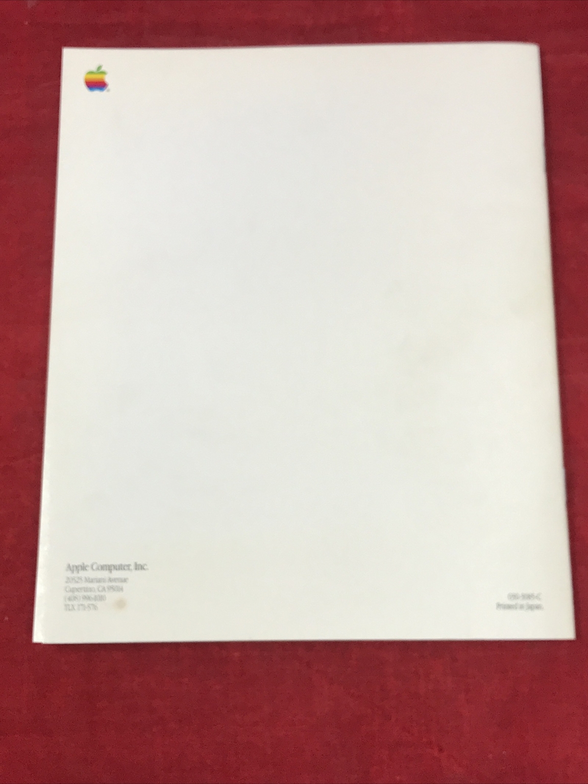1989 Apple Macintosh AppleColor High Resolution RGB Monitor Owner’s Guide Manual