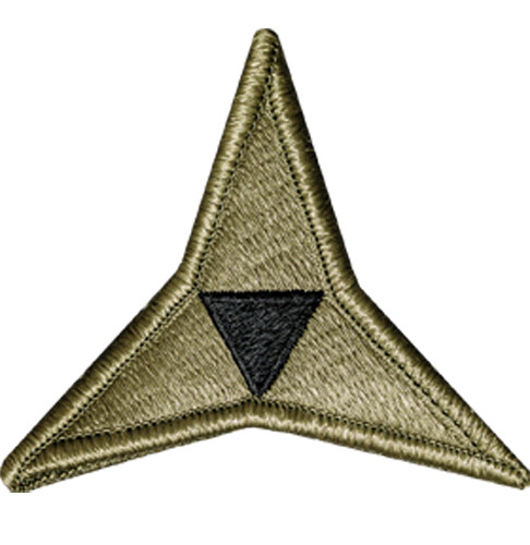 US Army III (3rd) Corps OCP Scorpion Hook Back Military Patch