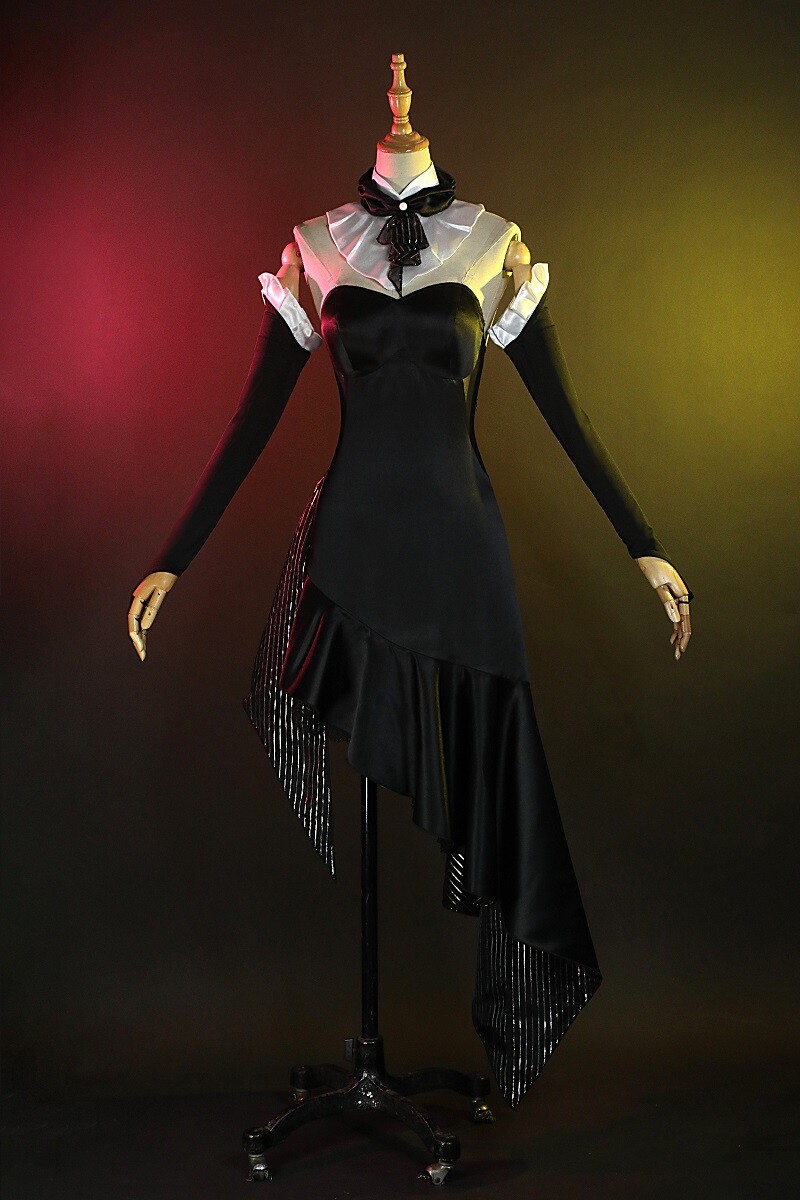Genshin Impact Ning Guang Concert Dress Uniform Cosplay Costume Halloween