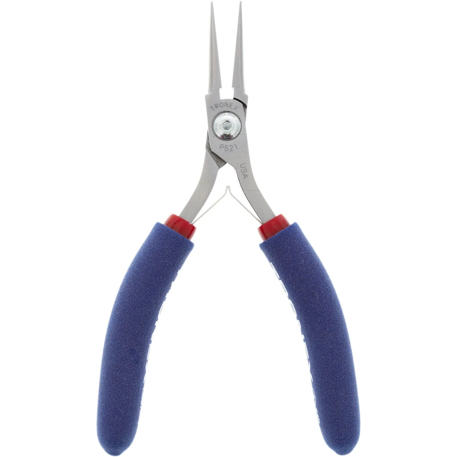 Tronex P521G Grounded Short Needle Nose Pliers Standard Handle for Micro Welder