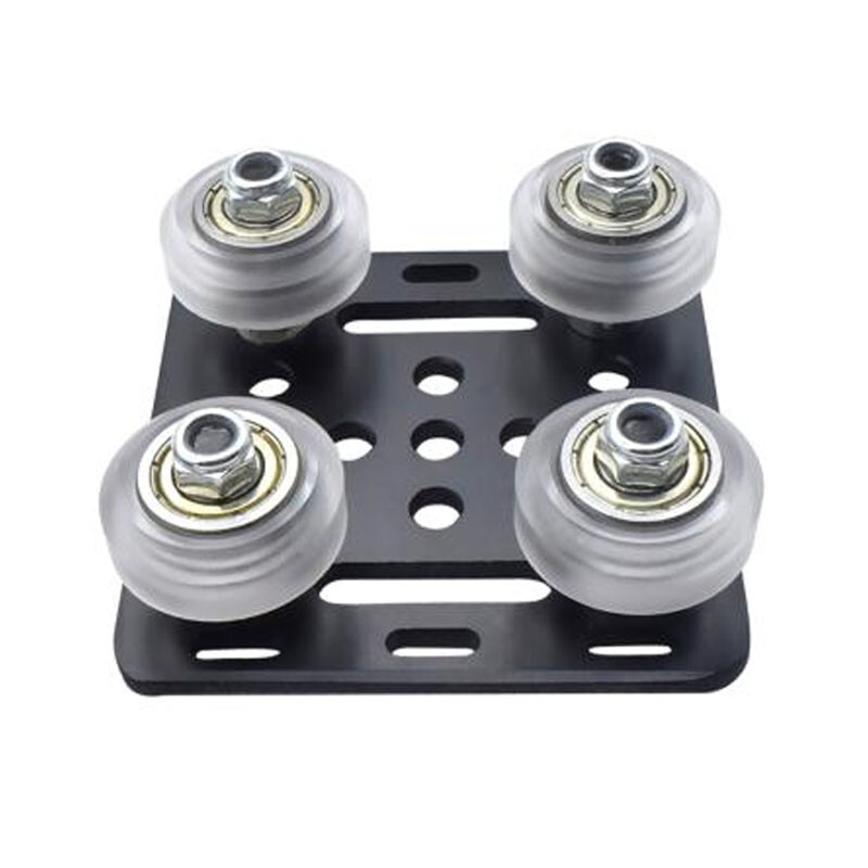 3D Printer V shot gantry Slide plate Set with pulley For 2020 aluminum profiles