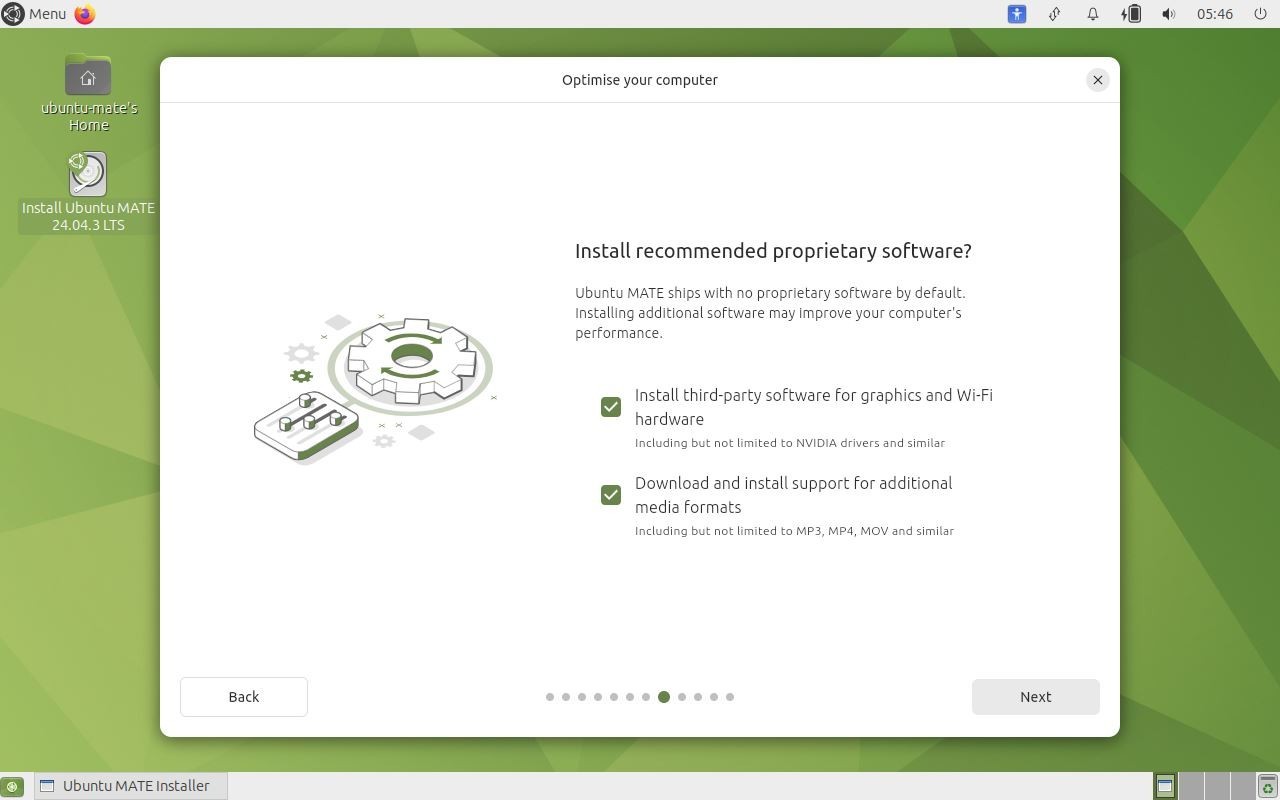 Ubuntu MATE 25.10 Desktop – Bootable USB Live & Installer