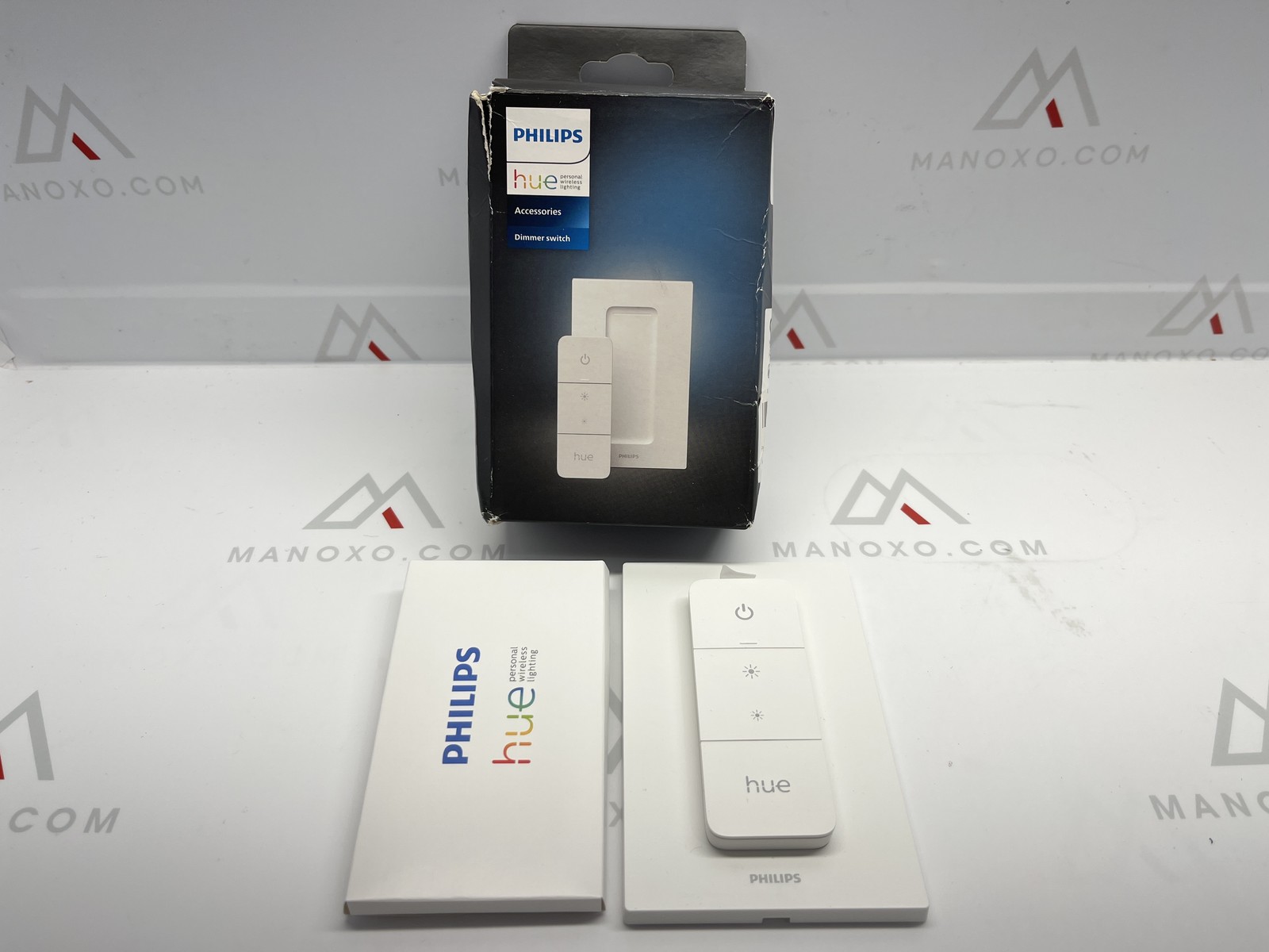 Philips Hue Smart Wireless Dimmer Switch V2 (Installation-Free, Exclus
