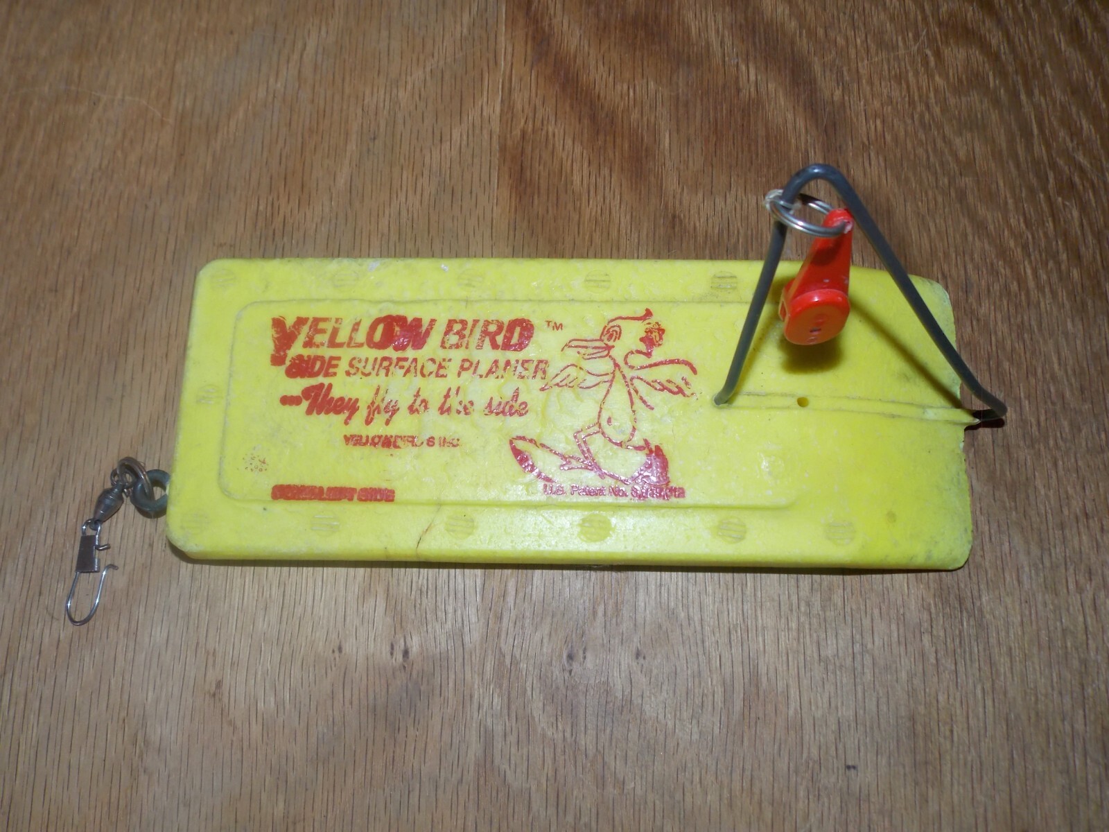 Vtg Yellow Bird Surface Planner Board PORT-Left Side  9/26