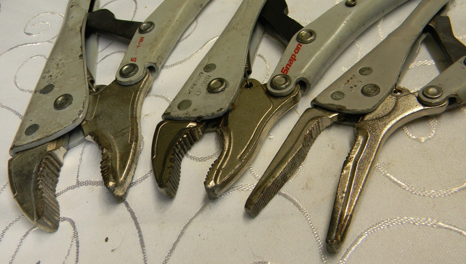 SNAP-ON 3PC LOCKING PLIER COMBINATION SET #LP404
