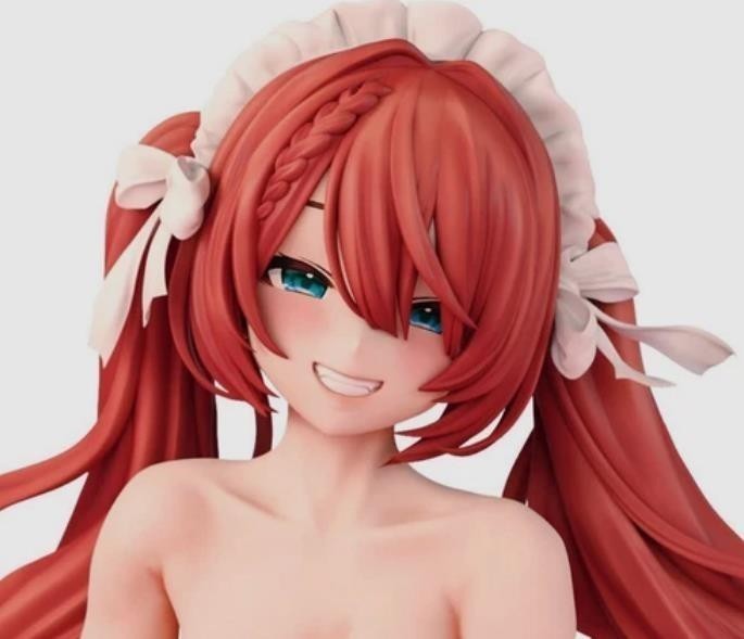 Margaret Usagami Anime Nikkan Girl 1/7 Scale Ver. PVC Figure Statue No Box 11cm