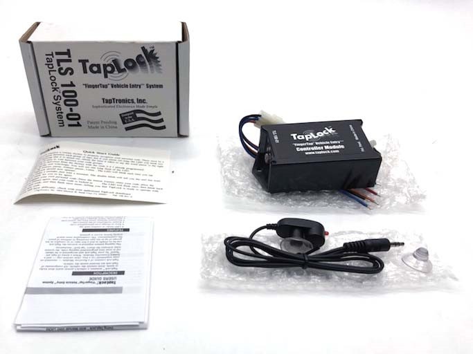 Taptronics Taplock TLS 100-01 Fingertap Vehicle Entry System NEW