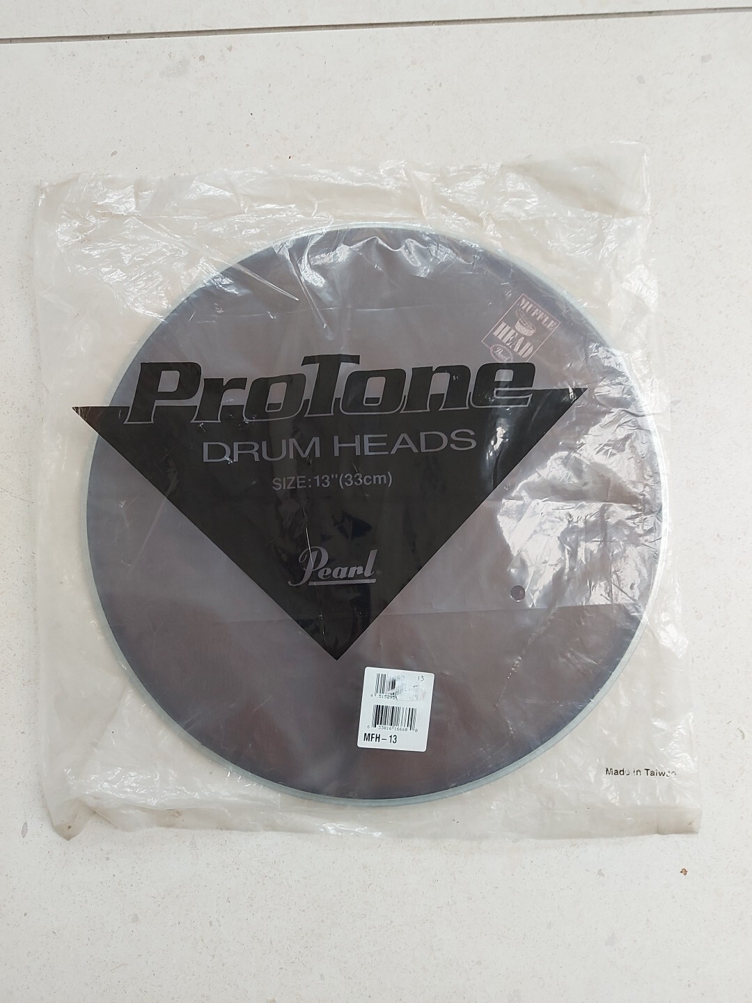 Pearl Pro Tone 13" Tom Drum Muffle Head Skin Protone 33cm  Mfh-13
