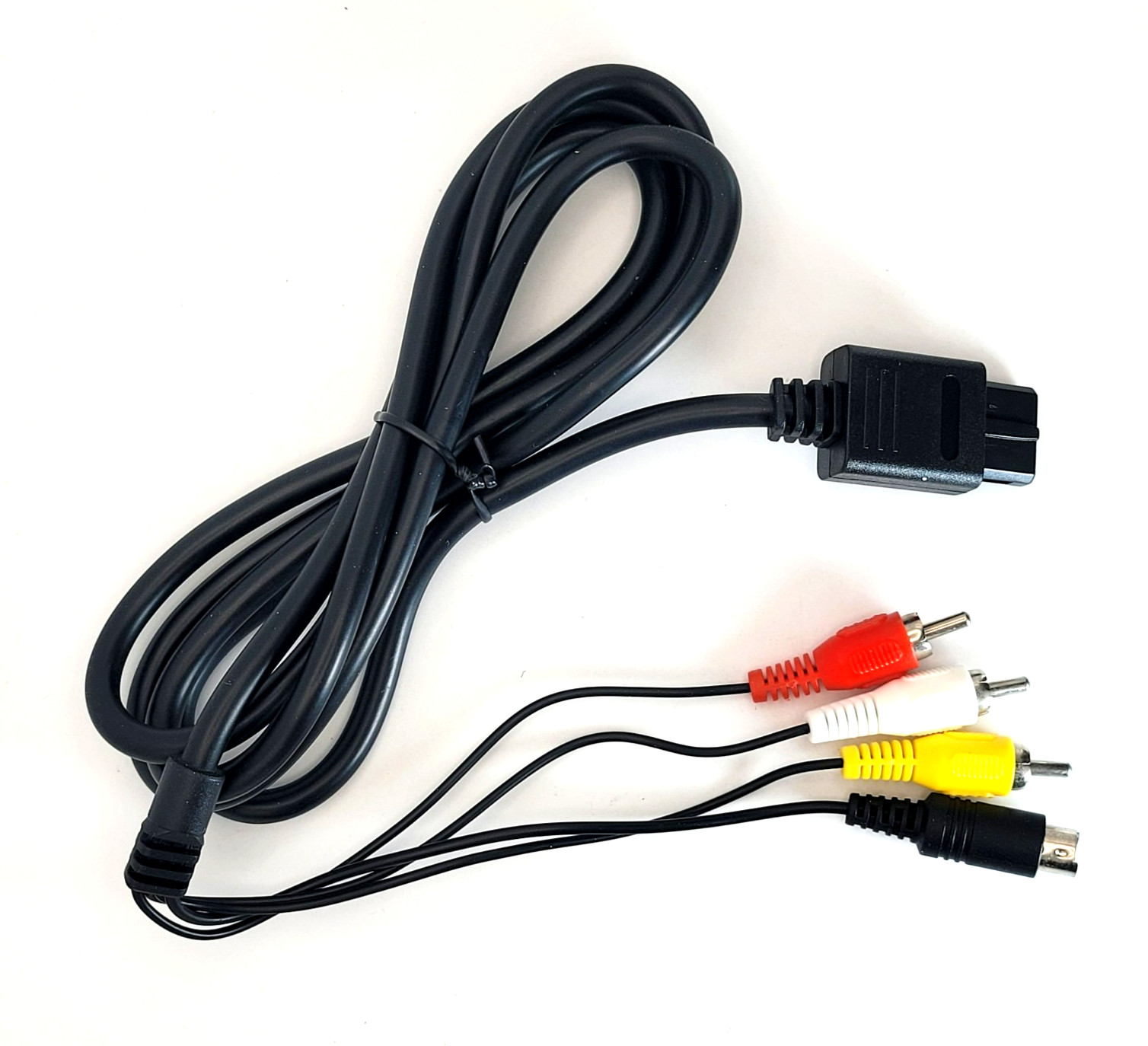 N64 SNES Gamecube S-Video A/V Composite Audio Video Stereo Cable Cord (6 Feet)