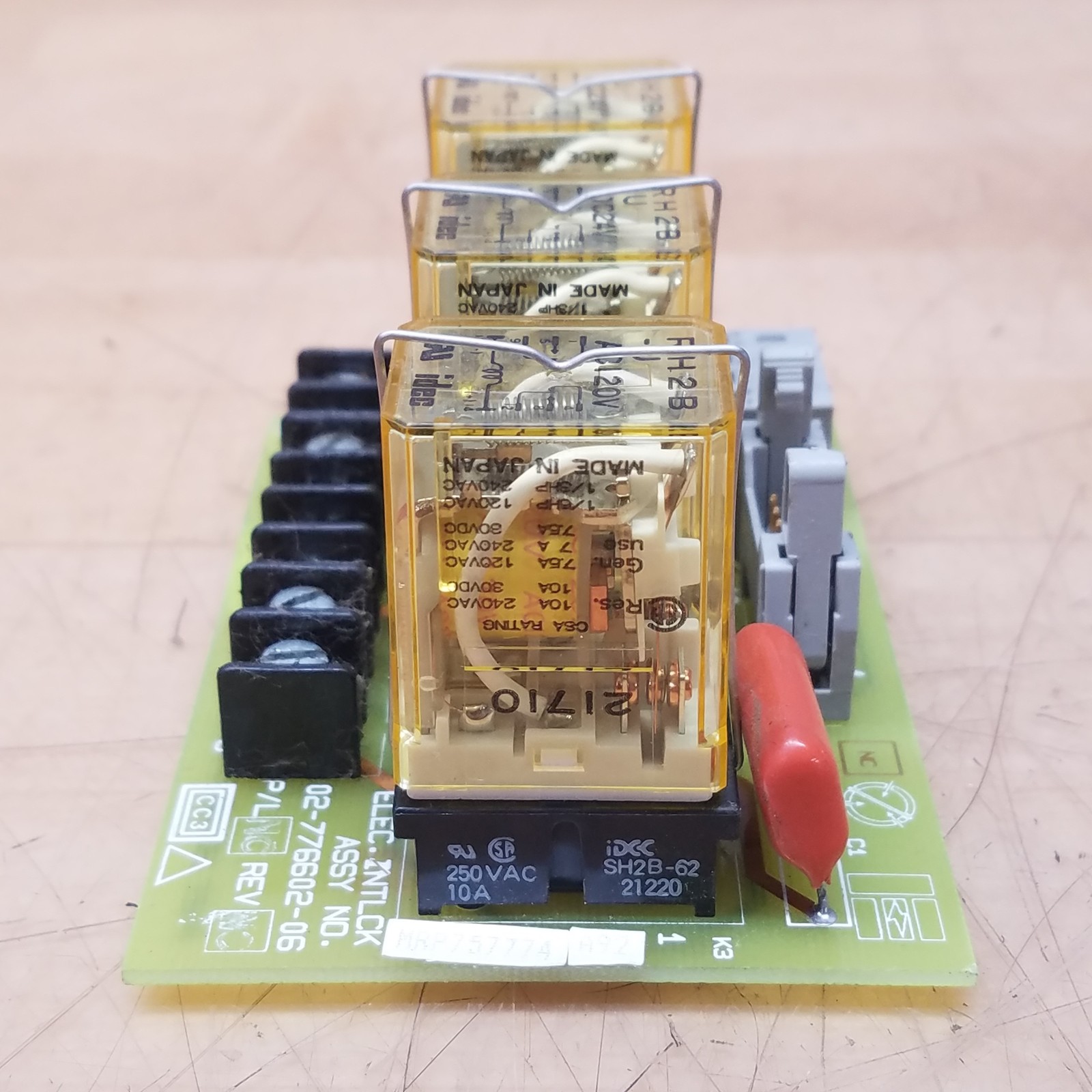 Liebert Emerson 02-776602-06 Electrical Interlock PCB Assembly - USED