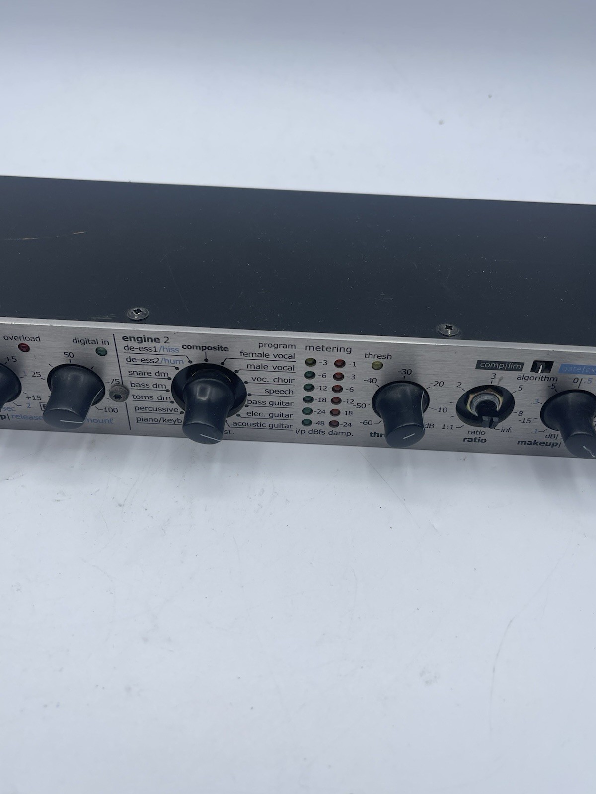 T.C. Electronic C300 Dual Stereo Gate Compressor (Untested) As Is