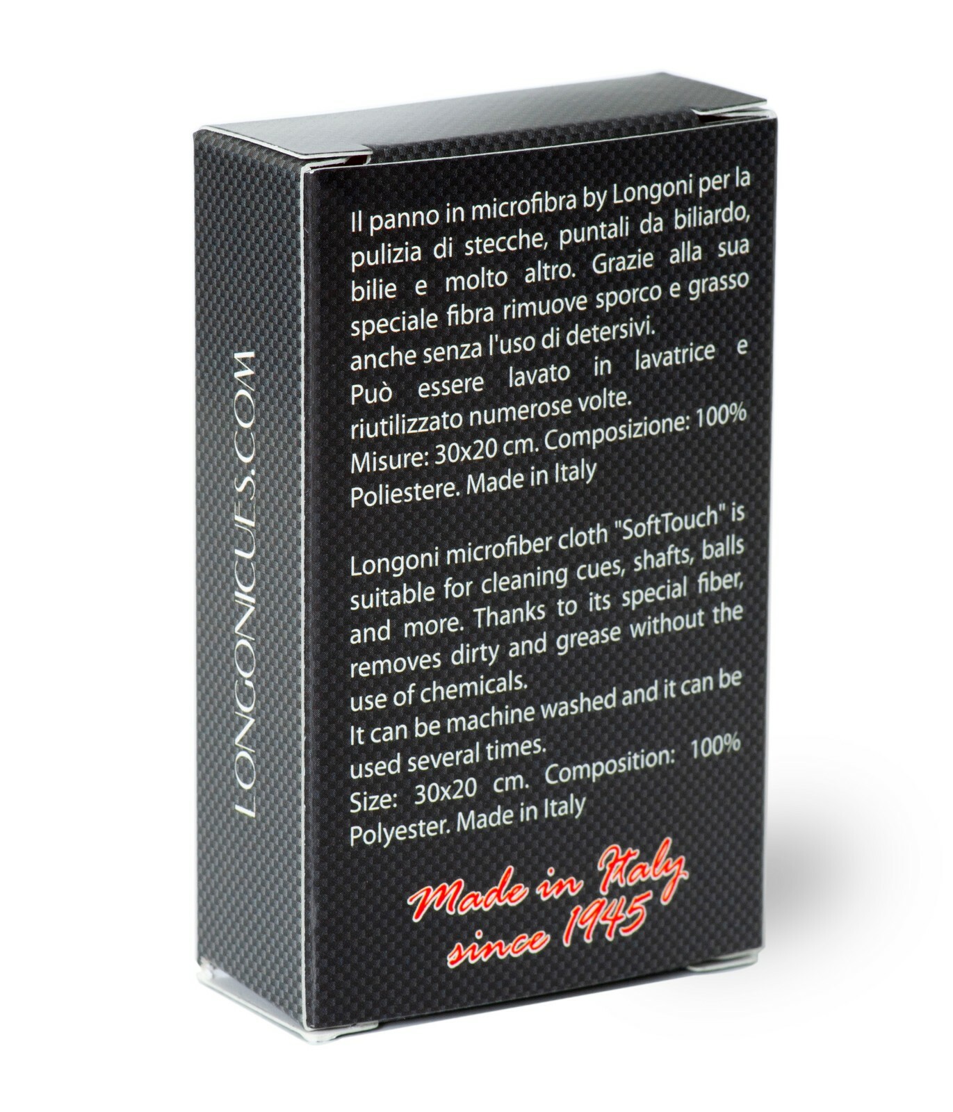 LONGONI Red Touch Ultra Soft Microfiber Cloth