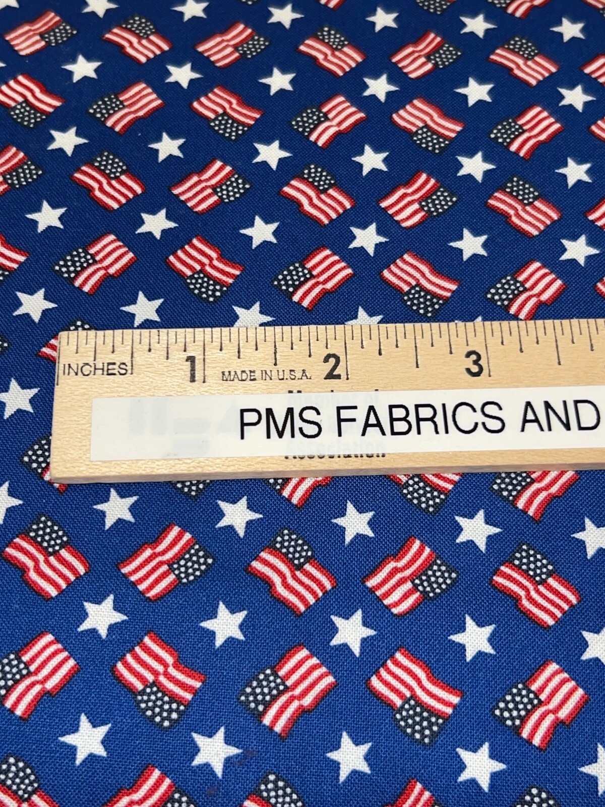 MODA Red, White & Bloom 100% cotton fabric by the yard 36x44 QOV 56113 12 Blue