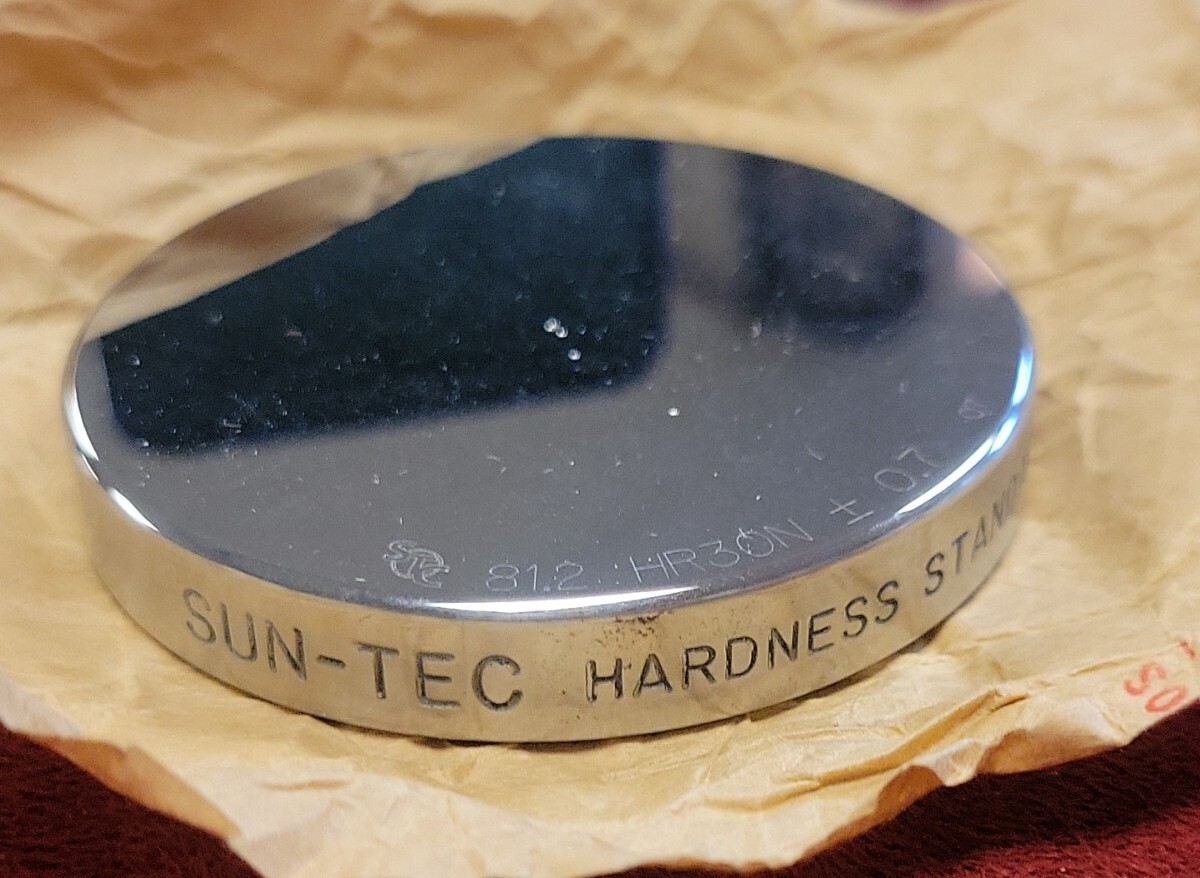 SUN-TEC HARDNESS STANDARD 81.2 HR 30 N